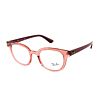 Leesbril Ray-Ban RB4324V 5942 50 transparant licht rood-1-LUX1191