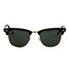 Zonneleesbril Ray-Ban Clubmaster RB3016-W0365-49 zwart/goud-2-LUX1062