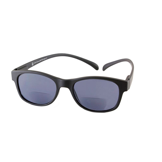 Bifocale zonnebril Klammeraffe 09 Sun Black - schuin aanzicht