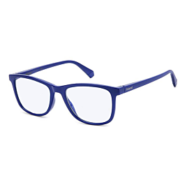 Leesbril met blauw licht filter, vooraanzicht.
