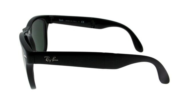 Zonneleesbril Ray-Ban Folding Wayfarer RB4105-601-54 zwart | mijnleesbril.nl